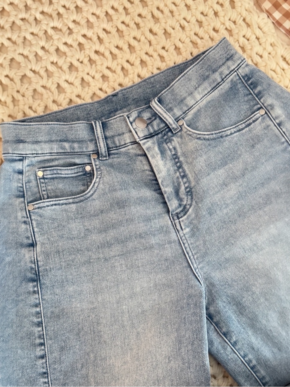CALIA Denim Barrel Jeans (25R) - Picture 3 of 8